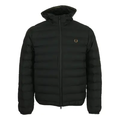 Fred Perry Hooded Insulated Černá