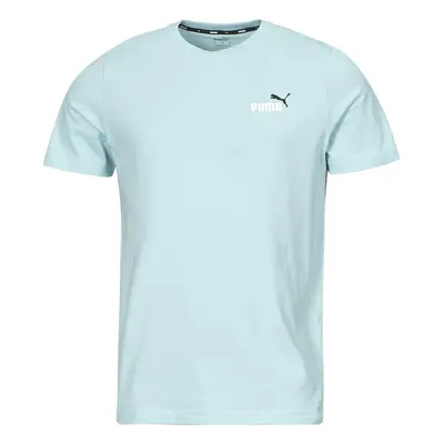 Puma ESS+ 2 COL SMALL LOGO TEE Modrá