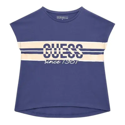 Guess SS SHIRT Modrá