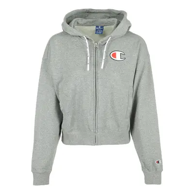 Champion Hooded Full Zip Wn's Šedá