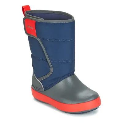 Crocs LODGEPOINT SNOW BOOT K Modrá