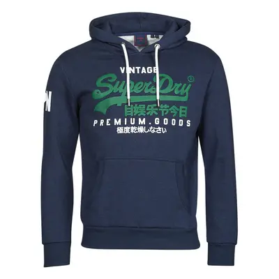 Superdry VL HOOD Tmavě modrá