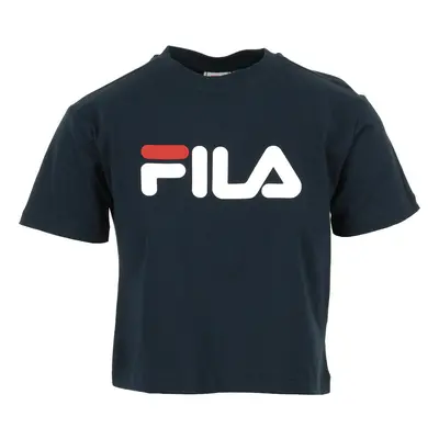 Fila Viivika Cropped Tee Wn's Modrá