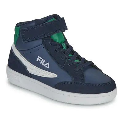 Fila CREW VELCRO MID KIDS Tmavě modrá