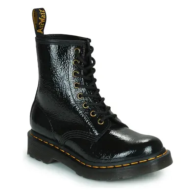 Dr. Martens 1460 Distressed Patent Černá