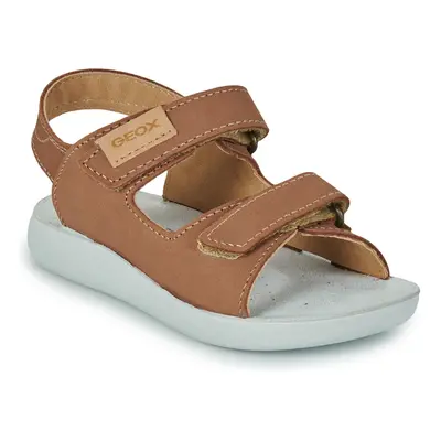 Geox J SANDAL LIGHTFLOPPY Hnědá