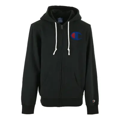 Champion Hooded Full Zip Sweatshirt Černá