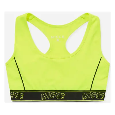 Nicce London Carbon racerback bra Žlutá