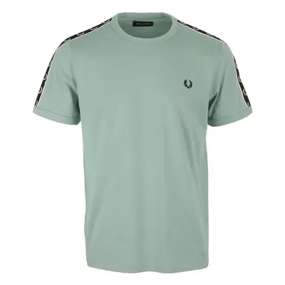 Fred Perry Contrast Tape Ringer T-Shirt Modrá