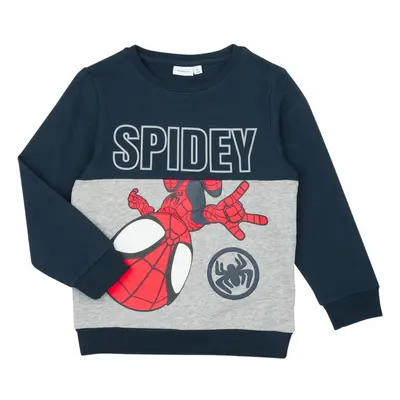 Name it NMMJUBI SPIDEY SWEAT UNB MAR Tmavě modrá