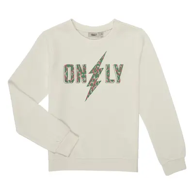 Only KOGRUNA L/S O-NECK UB CS SWT Bílá