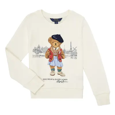 Polo Ralph Lauren BEARCNFLEECE-KNIT SHIRTS-SWEATSHIRT Bílá