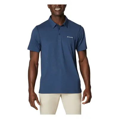 Columbia Tech Trail Polo Shirt Modrá