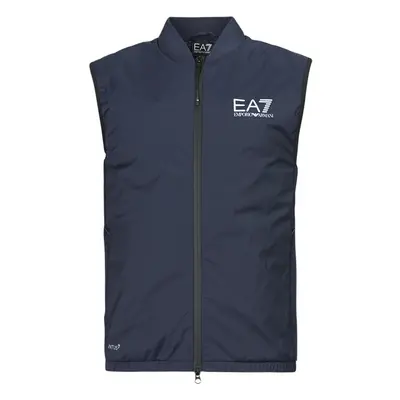 Emporio Armani EA7 BOMBER VEST Modrá