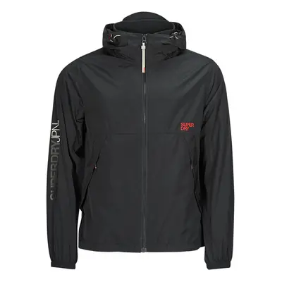 Superdry HOODED WINDBREAKER JKT Černá