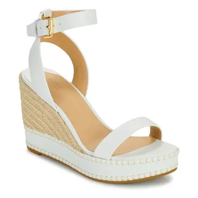 Lauren Ralph Lauren HILARIE-ESPADRILLES-WEDGE Bílá