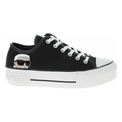 Karl Lagerfeld Dámská obuv KL60410N 900 Black Canvas Černá