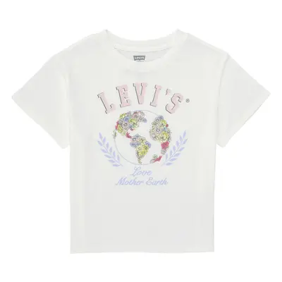 Levis EARTH OVERSIZED TEE Bílá