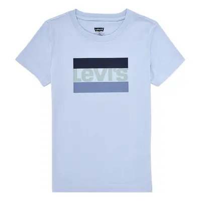 Levis SPORTSWEAR LOGO TEE Modrá