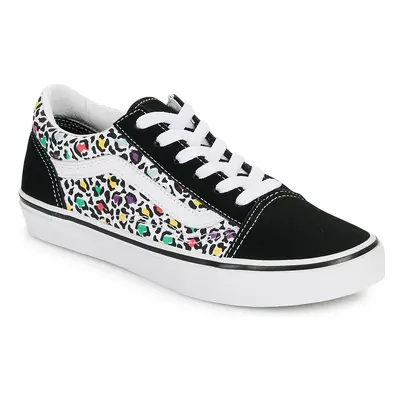 Vans JN Old Skool ANIMAL POP BLACK/MULTI Černá