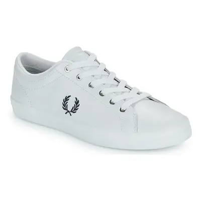 Fred Perry BASELINE LEATHER Bílá