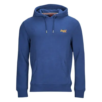 Superdry ESSENTIAL LOGO HOODIE Tmavě modrá