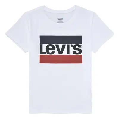 Levis SPORTSWEAR LOGO TEE Bílá