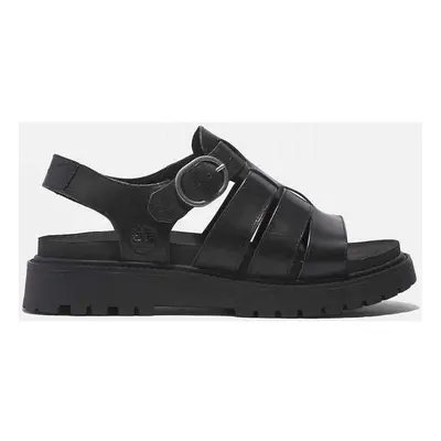 Timberland Clairemont way fisherman sandal Černá