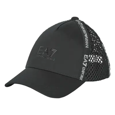 Emporio Armani EA7 UNISEX LOGO TAPE BASEBALL Černá