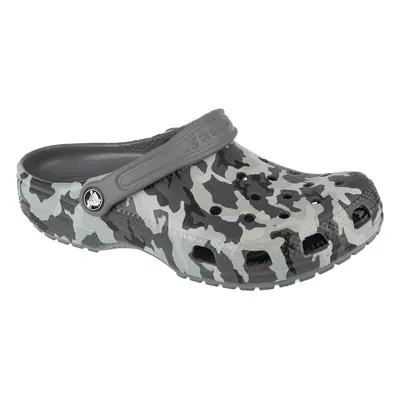 Crocs Classic Spray Camo Kids Clog Černá