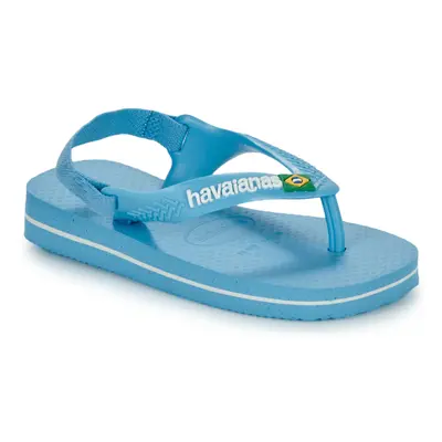 Havaianas BABY BRASIL LOGO II Modrá