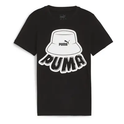 Puma ESS+ MID 90S GRAPHIC TEE B Černá