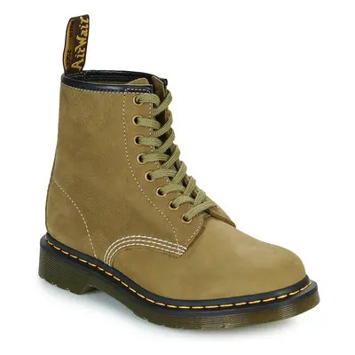 Dr. Martens 1460 MUTED OLIVE NUBUCK Khaki