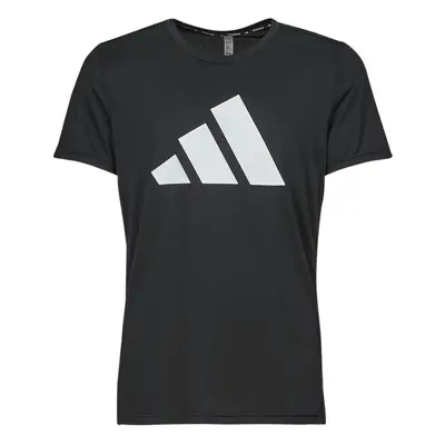 adidas RUN IT TEE Černá