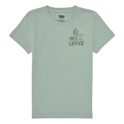 Levis CACTI CLUB TEE Modrá