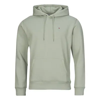 Tommy Jeans TJM REGULAR FLEECE HOODIE Šedá