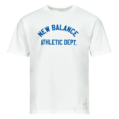 New Balance ATHLETICS DEPT TEE Bílá