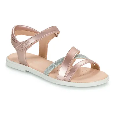 Geox J SANDAL KARLY GIRL Růžová