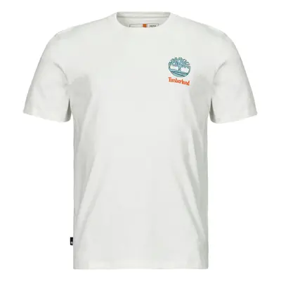 Timberland Back Graphic Short Sleeve Tee Bílá