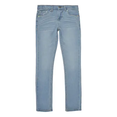 Levis SKINNY TAPER JEANS Modrá