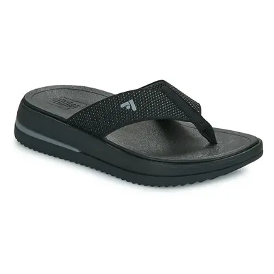 FitFlop Surff Two-Tone Webbing Toe-Post Sandals Černá