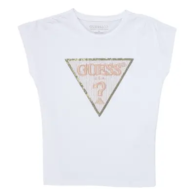 Guess SS SHIRT Bílá