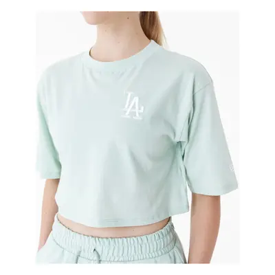 New-Era Mlb le crop tee losdod Zelená