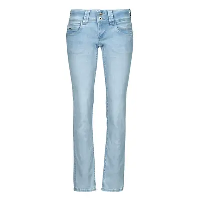 Pepe jeans SLIM JEANS LW Modrá