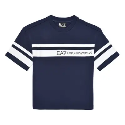 Emporio Armani EA7 TSHIRT 3DBT58 Tmavě modrá