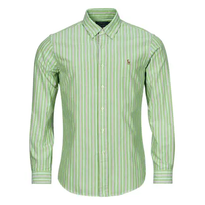 Polo Ralph Lauren CHEMISE COUPE DROITE EN OXFORD RAYEE ruznobarevne