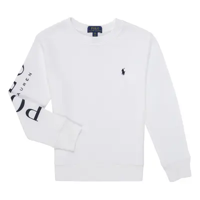 Polo Ralph Lauren LS CN-KNIT SHIRTS-SWEATSHIRT Bílá