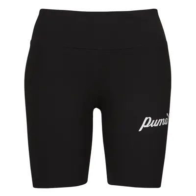 Puma ESS+ BLOSSOM 7 SCRIPT SHORT TIGHTS Černá