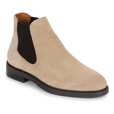 Selected SLHBLAKE SUEDE CHELSEA BOOT Béžová