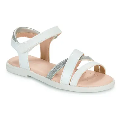 Geox J SANDAL KARLY GIRL Bílá